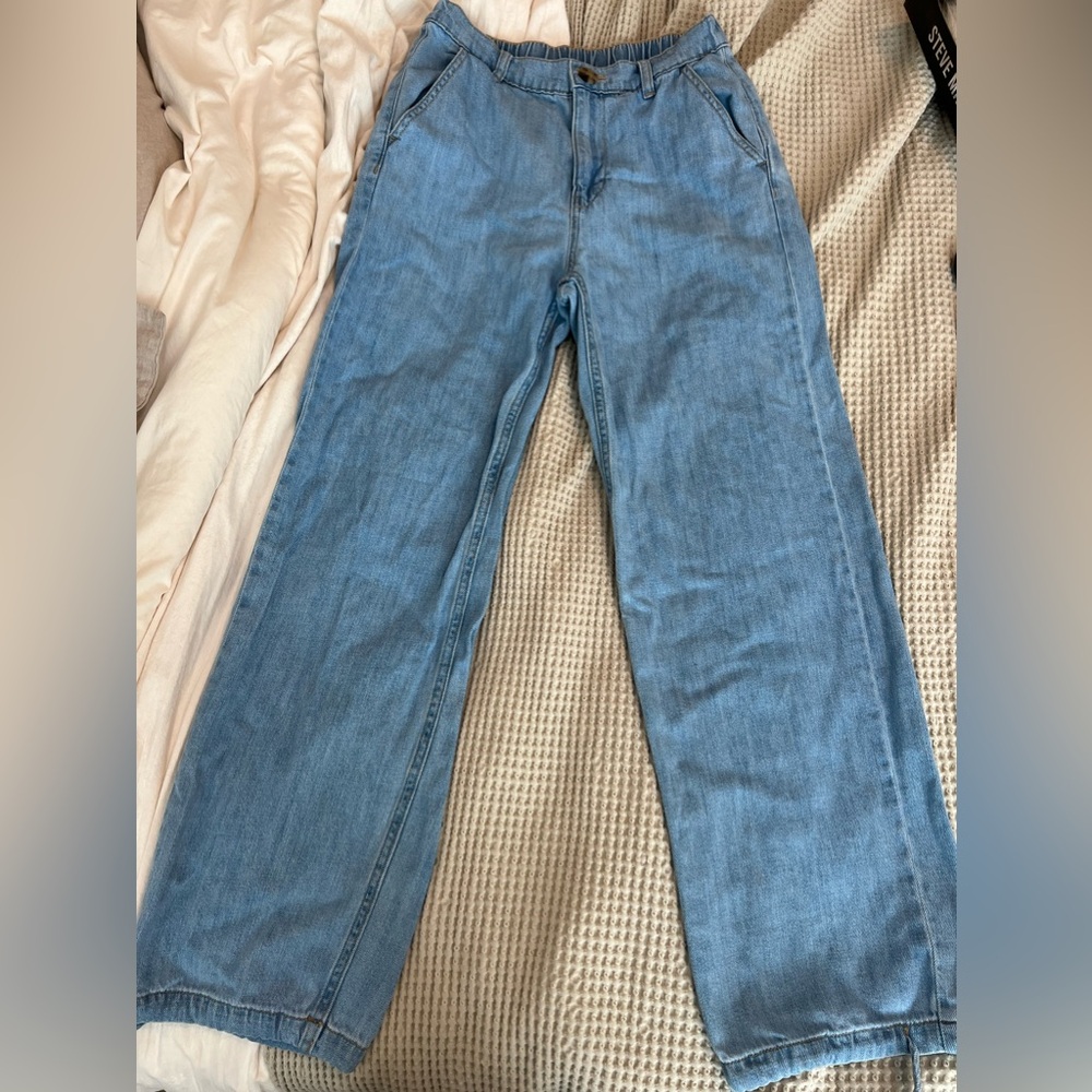 Zara wide leg trouser jeans